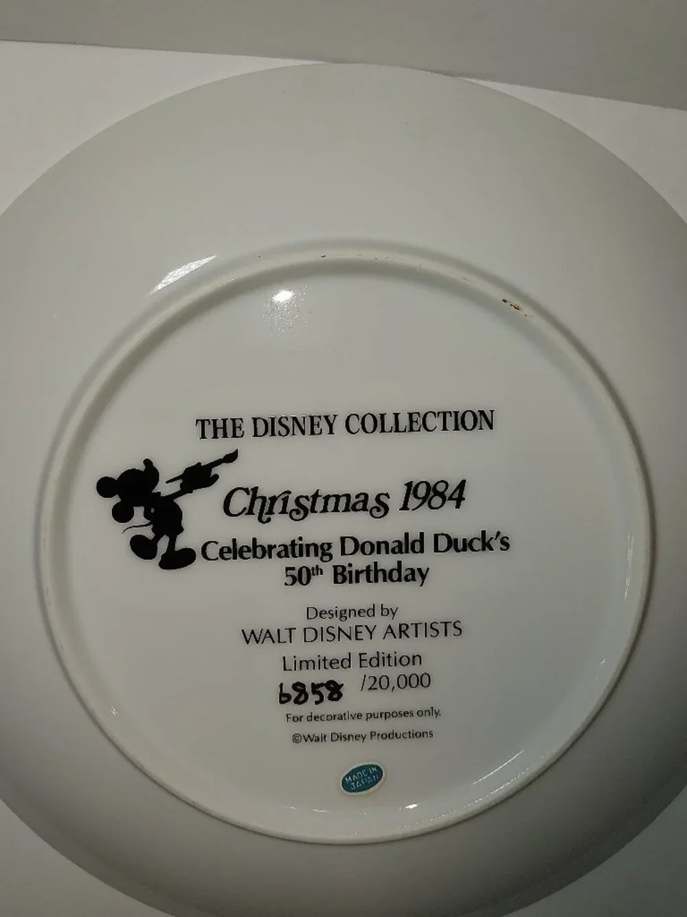 Walt Disney 6858 20